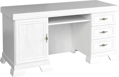 Produktbild von Tkmoebel Kora KB Schreibtisch 148cm mit Schrank und 3 Schubladen Andersen Kiefer