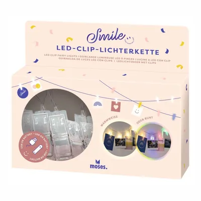 Produktbild von Smile LED-Clip-Lichterkette