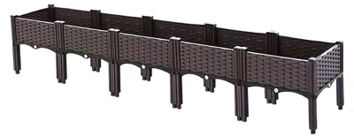 Produktbild von Solidchoice – Erhöhter Pflanzkasten für den Außenbereich mit Füßen