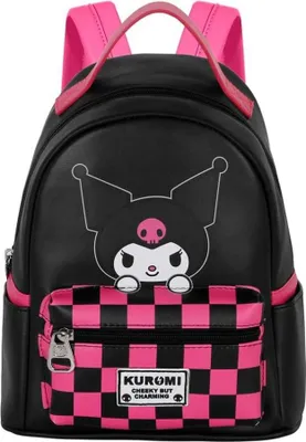 Obrázok produktu pre Karactermania - Plecak Hello Kitty Kuromi 25cm - Oficjalny Produkt Szkolny