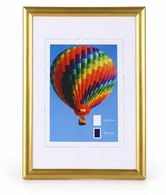 Produktbild von Ideal Life Kunststoff Bilderrahmen Wanddeko Collage Poster Bilder Foto Rahmen - Farbe: Gold | Format: 10x15