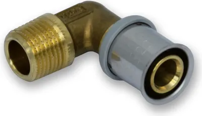 Produktbild von ROTH WERKE Roth Übergangswinkel, Außengewinde, 25 mm x 3/4" AG, 1 Stk.