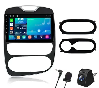 Immagine prodotto di Autoradio per Renault Clio 2017-2019, con CarPlay e Android Auto wireless, processore DSP, telecamera posteriore inclusa, microfono e display Linux da 10 pollici