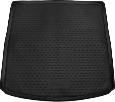 Produktbild von J&J AUTOMOTIVE | Gummi-Kofferraumwanne Kofferraummatte Kofferraum-Schutzmatte Kompatibel Seat Leon ST 3 Kombi 2013-2020, Anti-Rutsch, Geruchlos, Passgenau, Schwarz, 3cm Hoher Rand, Aufrollbar