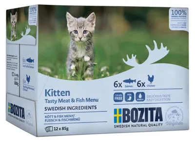 Immagine prodotto di Bozita 85gx12x1 MP HiS Poisson&Viande. Kitte