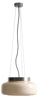 Produktbild von Hängeleuchte Metall Glas rund Ø 395 cm H: max. 220 cm Braun GX53 Modern