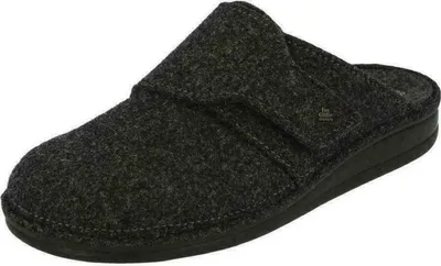 Produktbild von Finn Comfort, Tirol, Herren, Damen, Uni, Clogs, Anthrazit, Wollfilz, NEU - Haus - hüttenschuhe Damen Hausschuhe, Grau