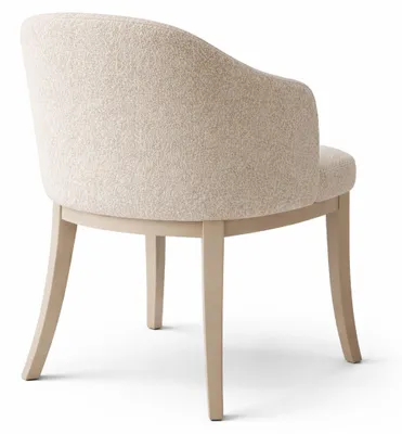 Immagine prodotto di Set da pranzo in beige: grande tavolo da pranzo, sedie, mobili da sala da pranzo