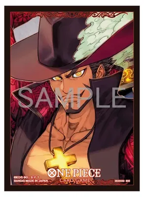 Image de One Piece Card Game Mihawk Sleeves (70 pièces)