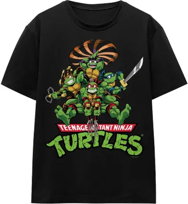 Productafbeelding van Teenage Mutant Ninja Turtles - T-shirt voor heren/dames, uni model, TV16862 (maat M) (zwart)
