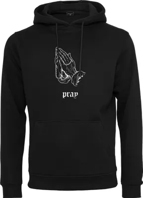 Produktbild von Mister Tee Fleece-Kapuzenjacke - DARK PRAY schwarz - XXL