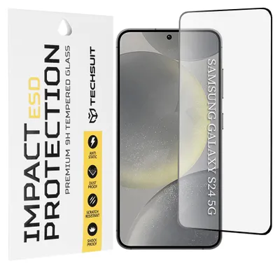 Obrázek produktu pro Techsuit – ESD ochranné tvrzené sklo pro Samsung Galaxy S24 – černé