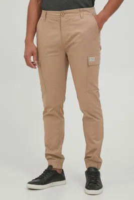 Produktbild von 11 Project PRLouka Herren Cargohose Lange Hose mit Stretch und elastischer Beinabschluss Regular Fit