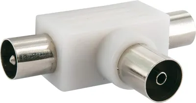 Produktbild von Schwaiger ASV25 532, Kabelsplitter, Weiß, Kunststoff