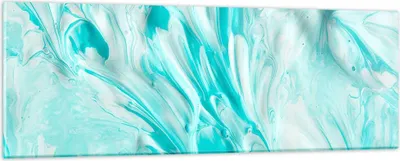 Produktbild von Bilder auf glas - Blume Abstraktion - 90x30cm - Glasbilder - Wandbilder - Kunstdruck - zum Aufhängen bereit - Wanddekoration aus Glas - Glas Bilder - Wandbild auf Glas - Einteilig - GAB90x30-3827