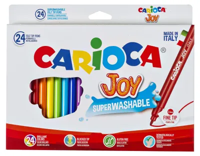 Produktbild von Carioca Joy Filzstift Fein Mehrfarbig 24 Stück(e)