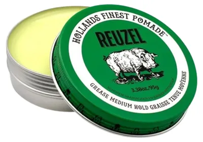 Immagine prodotto di Pomata per capelli a fissaggio medio (Pomata Verde Grassa), 95 g