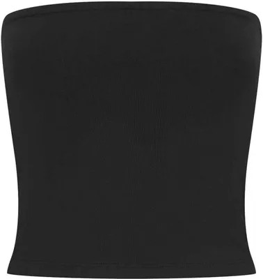 Produktbild von SF - Kurzes Top Bandeau für Damen RW10551 (XXL) (Schwarz)