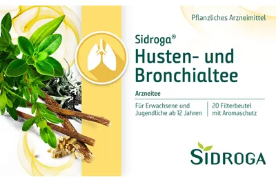 Immagine prodotto di Sidroga Tè per tosse e bronchi, 20 pz. Bustine filtro