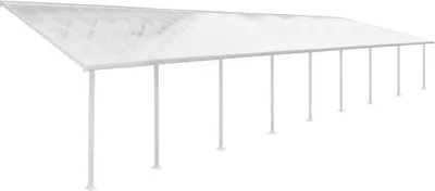 Produktbild von Palram - Canopia Aluminium Terrassenüberdachung Feria Weiß 387x1457x305 cm