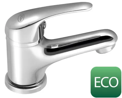 Produktbild von Aqualine 35 Waschtischarmatur, ECO-Mischkartusche, Chrom