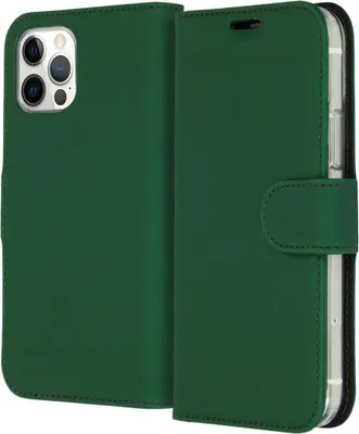 Immagine prodotto di Custodia a libro Accezz Wallet in TPU per iPhone 12 (Pro) - Verde