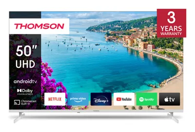 Produktbild von Thomson 50UA5S13W, 127 cm (50"), 3840 x 2160 Pixel, LED, Smart-TV, WLAN, Weiß