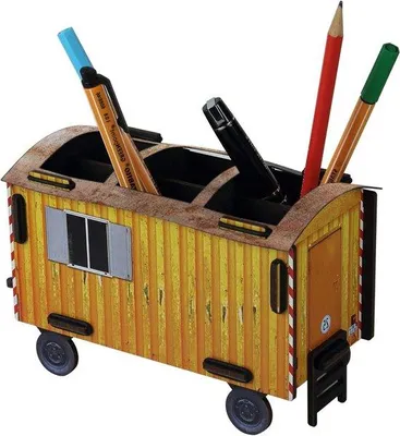 Produktbild von Famanu Stiftebox - Stilvoller Organizer mit 6 Fächern
