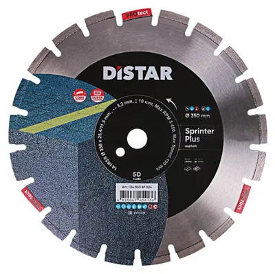 Produktbild von Distar Diamant-Trennscheibe Asphalt 350mm Sprinter Plus