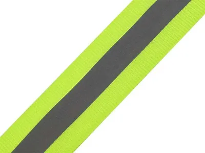 5m Reflektorband,25mm reflektierend neongelb