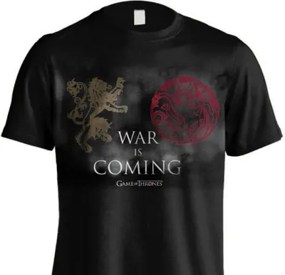 Produktbild von Game of Thrones - War is coming, T-Shirt Schwarz