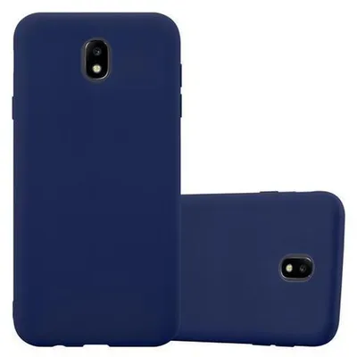 Image de Cadorabo Housse pour Samsung Galaxy J3 2017 Housse en bleu Housse pour portable TPU Silicone Etui Case Cover