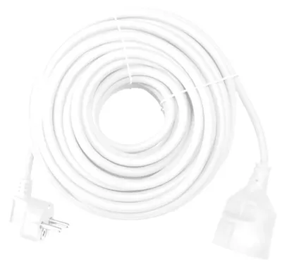 Productafbeelding van Silver Electronics 9212, 2 meter, voor binnengebruik, type F, type F (CEE 7/4), haaks, IP20