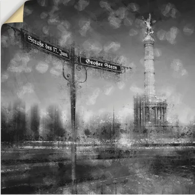 Produktbild von ARTland Wandbild, selbstklebend Berlin Siegessäule I Größe: 30x30 cm