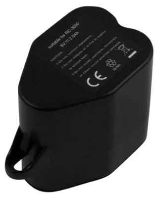 Image de Avizar, Kärcher RC 3000 Batterie d'aspirateur 6 V 2000 mAh NiMH, noir