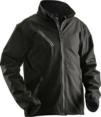 Produktbild von Jobman Softshelljacke 1201 Schwarz Größe M