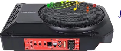 Obrázek produktu pro Subwoofer do auta, Výkonný výstup, Kompaktní design, 8 palců