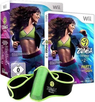Produktbild von Zumba Fitness 2 inkl. Hüftgürtel