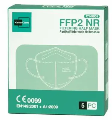 Zdjęcie produktu dla Maska ochronna FFP2 NR Kaiser Cares, opakowanie 5 sztuk