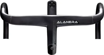 Image de Deda Alanera Dcr Carbon 130 Mm Guidon intégré Noir 28.6 mm / 440 mm Noir 28.6 mm