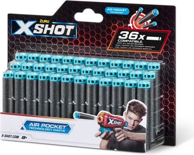 Produktbild von ZURU 3618 - X-Shot - Excel Nachfüllpackung 36 Darts