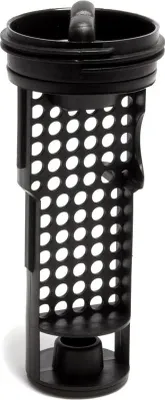 Produktbild von Gorenje Flusensieb Sieb Filter gerade, Schwarz für Waschmaschine - Nr.: 126152