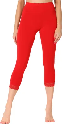Image de Leggings 3/4 pour femme Merry Style MS10-290 (rouge, M)
