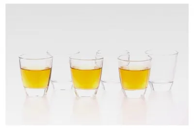 Produktbild von 6er Set Schnapsgläser - 45ml - Spülmaschinenfestes Glas - Transparent