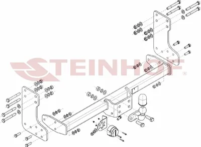 Produktbild von Z546658 Anhängerkupplung passend für HYUNDAI H350 2016- starr
