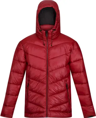Produktbild von Regatta - "Toploft II" Steppjacke mit Kapuze für Herren RG8135 (S) (Dunkelrot)
