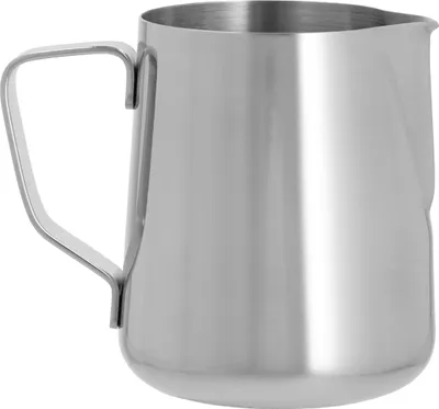 Produktbild von Krumble Milchkännchen - Edelstahl - Silber - Milchaufschäumer - Milchkännchen - Milchaufschäumer - Transparent - 6 x 11 x 9,5 cm