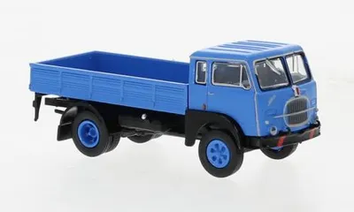 Produktbild von Brekina 58601 - 1/87 Fiat 642 Pritsche, blau/schwarz, 1962 -