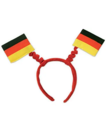 Produktbild von Wabbles "FAN" Fahne, Deutschland, Haarreif, Kopfschmuck