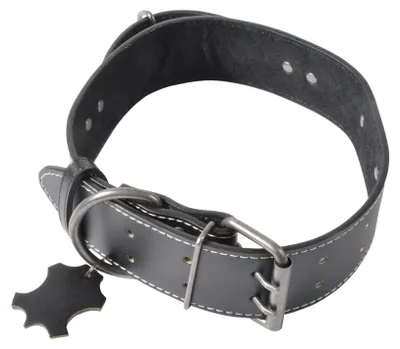 Produktbild von Love Story, Halsband mit Griff, für große Hunde, Leder, Größe 3XL, 80 x 5 cm, Sc